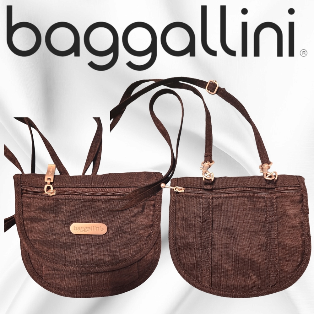 Small Baggallini Crossbody Convertible Organizer Wallet - Picture 1 of 5